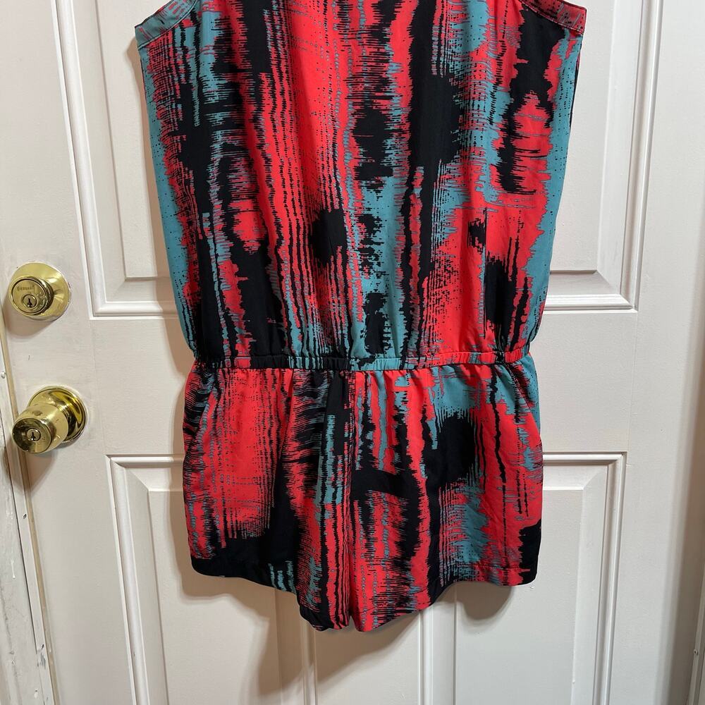 Fabletics Liza Romper Heat Wave Sleeveless Women's Sz Medium - Picture 4 of 11
